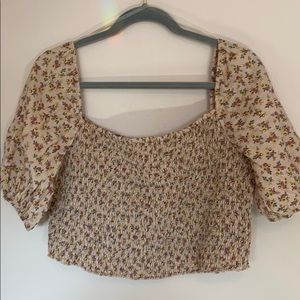 Target Brand Off the Shoulder Crop Top XL